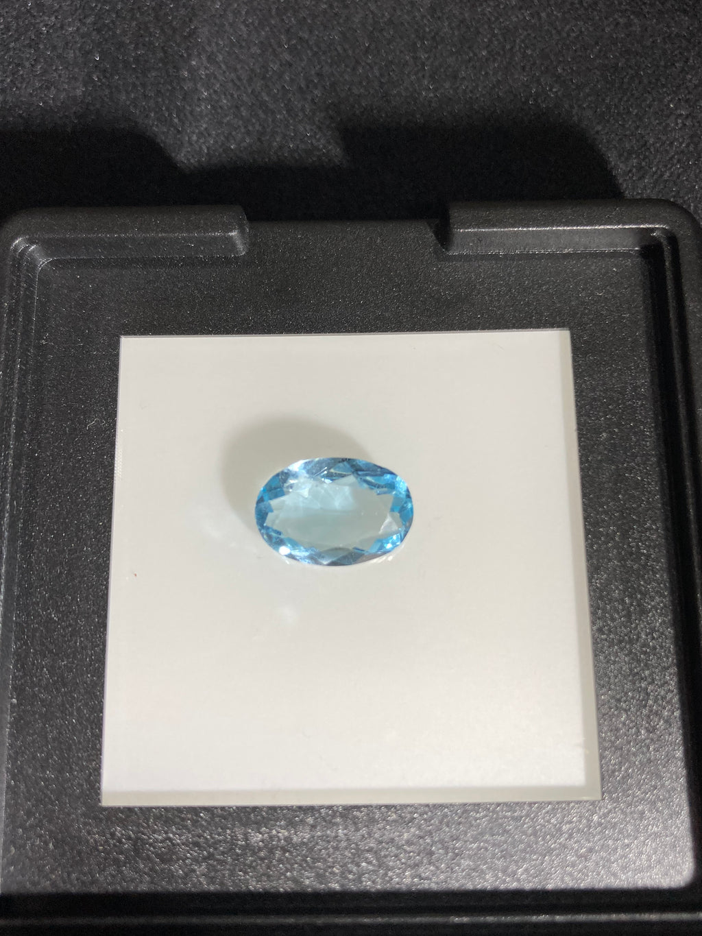 Blue Topaz 3.30 Carat – Oval Cut Loose Gemstone | 3H Gems