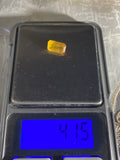 Natural Yellow Sapphire – 4.15 Carat | Emerald Cut Loose Gemstone