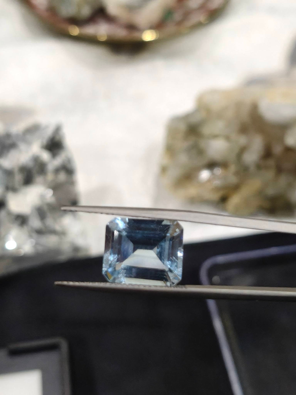 Natural Blue Topaz – 6.25 Carats | Emerald Cut