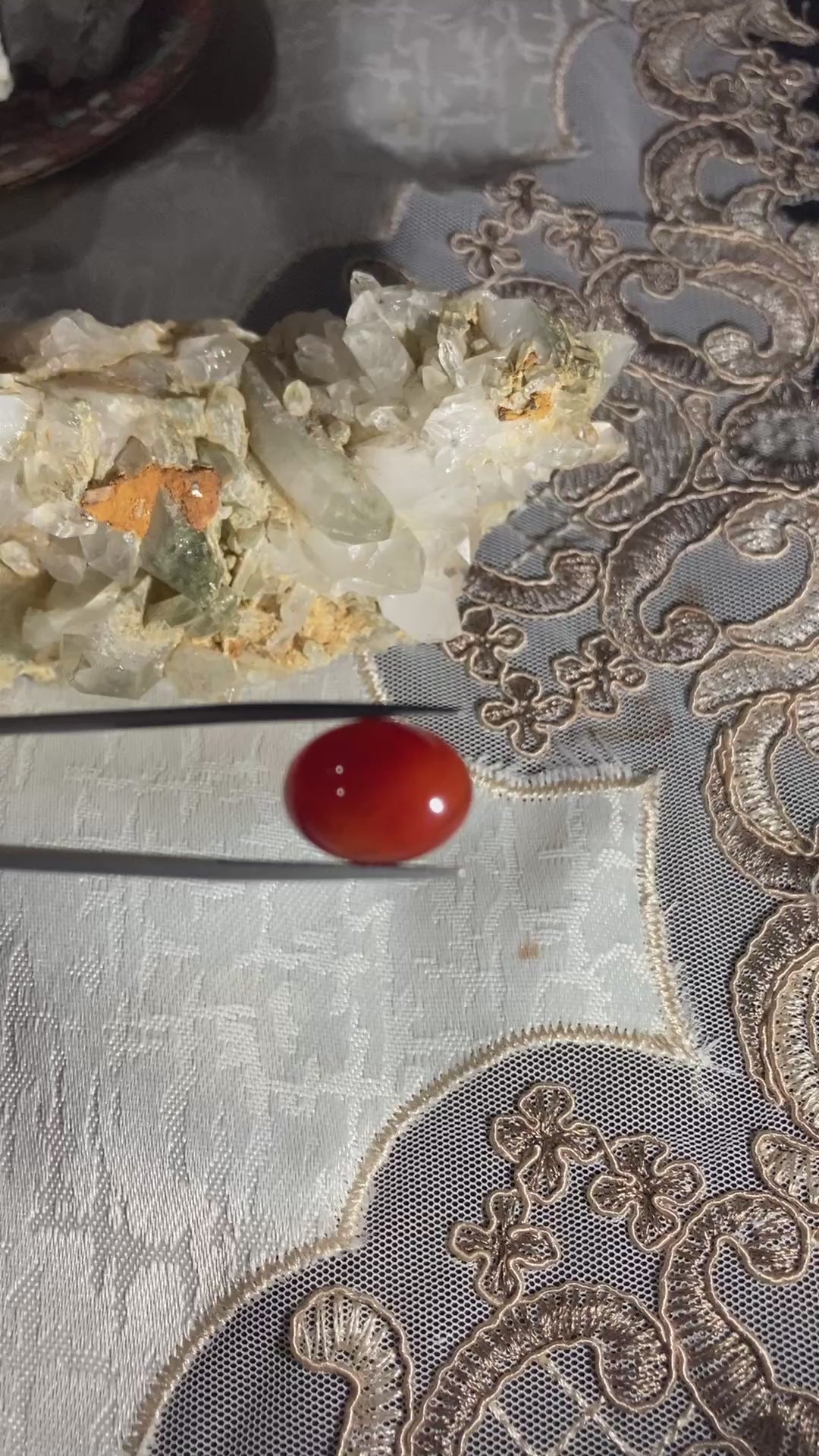 Carnelian Aqeeq 9.20 Ct – Reddish Orange Oval Cabochon Loose Gemstone