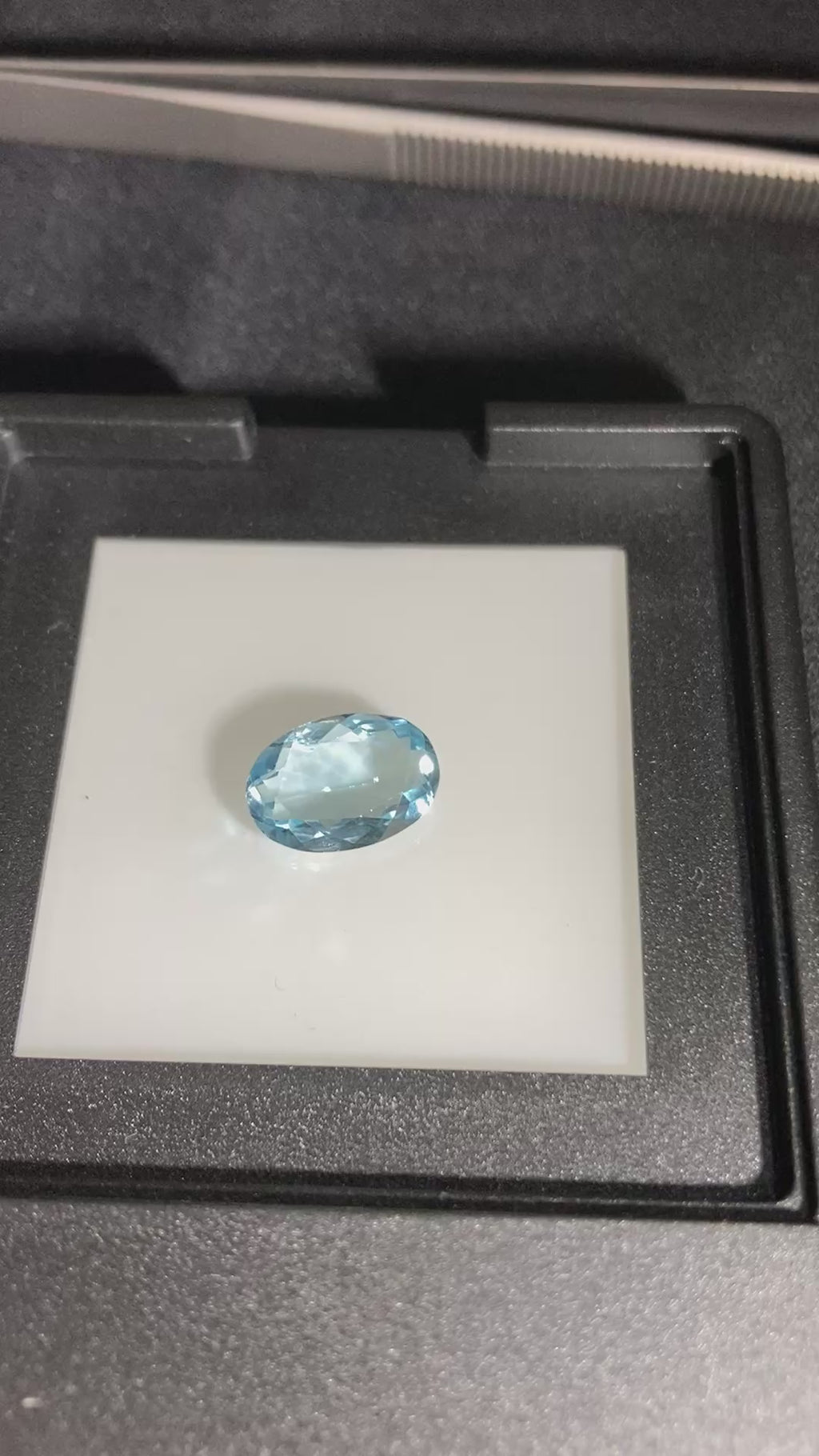 Blue Topaz 3.30 Carat – Oval Cut Loose Gemstone | 3H Gems